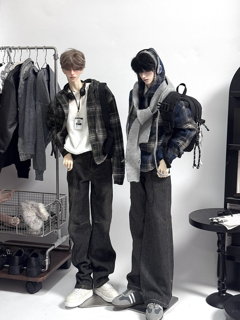 フード付きシャツ 75cmドール ドール服