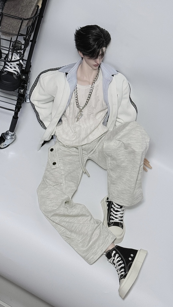 【1/4,75/77】 スウェットパンツ 1/4ドール服 ID75