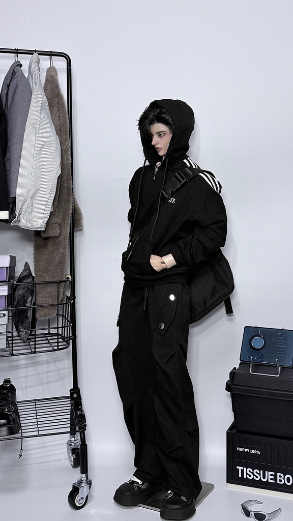 【1/4,75/77】 スウェットパンツ 1/4ドール服 ID75