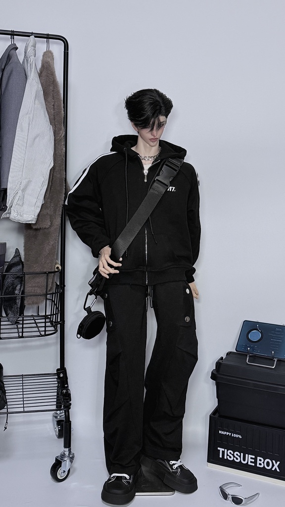 【1/4,75/77】 スウェットパンツ 1/4ドール服 ID75