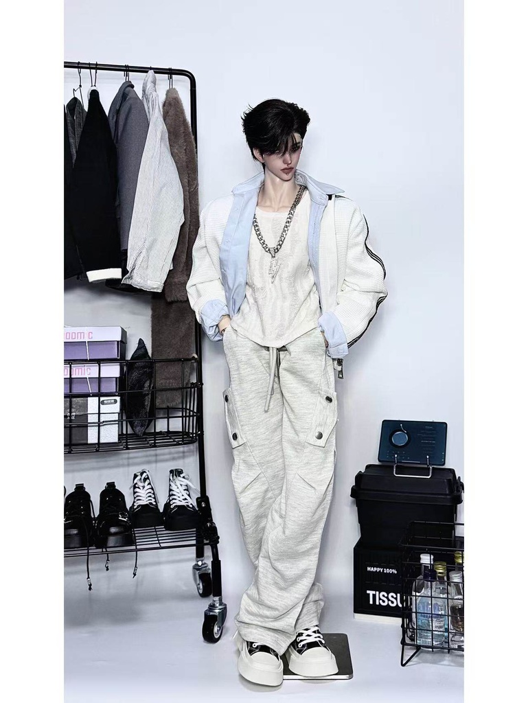 【1/4,75/77】 スウェットパンツ 1/4ドール服 ID75