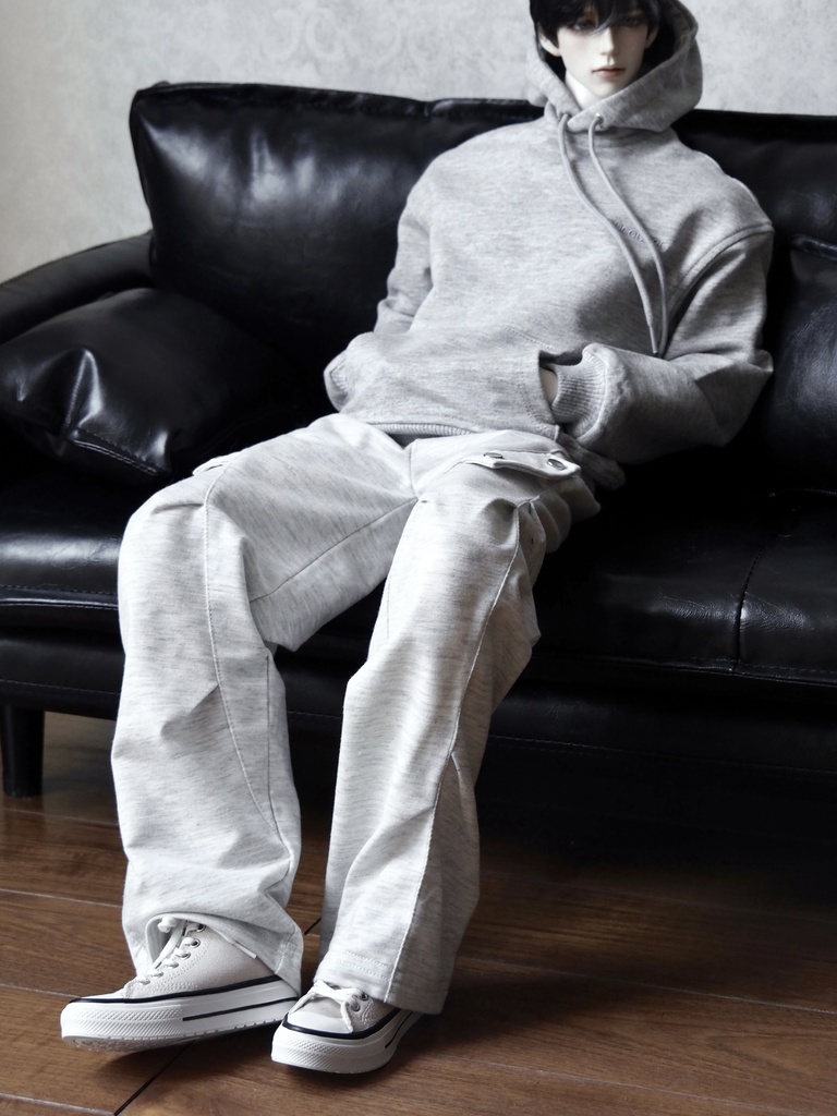 【1/4,75/77】 スウェットパンツ 1/4ドール服 ID75