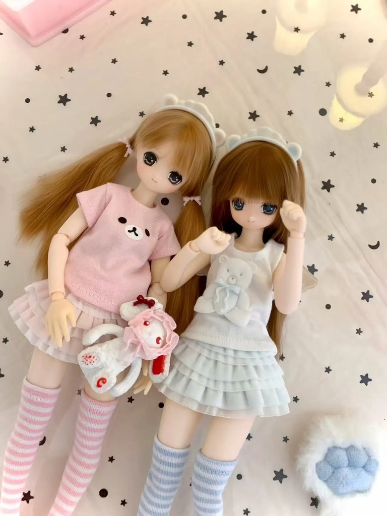 1/6ドール服 ティアードミニスカート