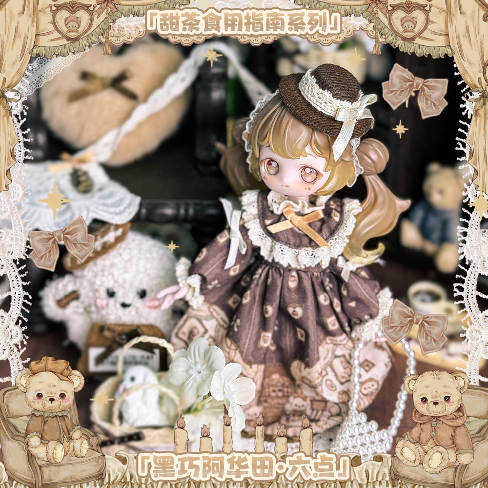 1/8ドール服 大1/12ドール服 ロリータ 6点セット