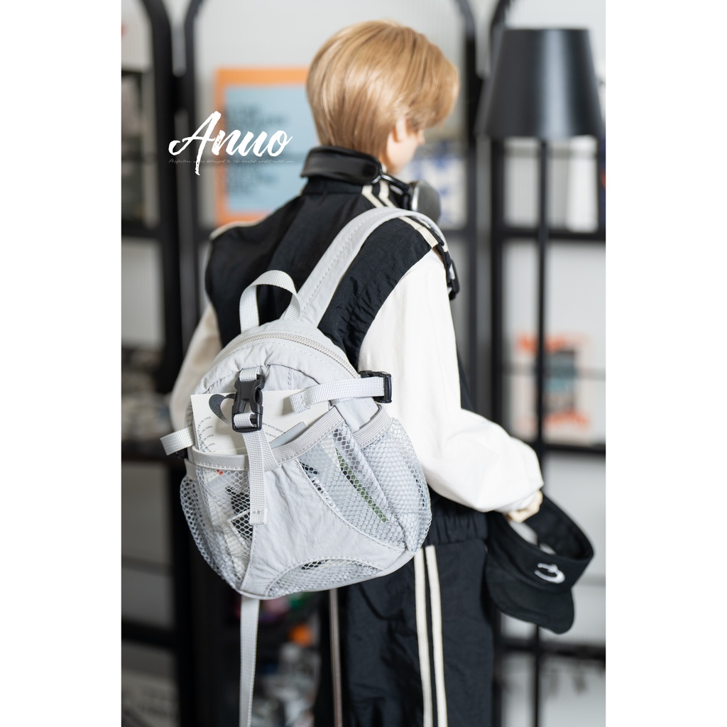 【ID75】 　リュック　ドール用リュック　メッシュポケット付き