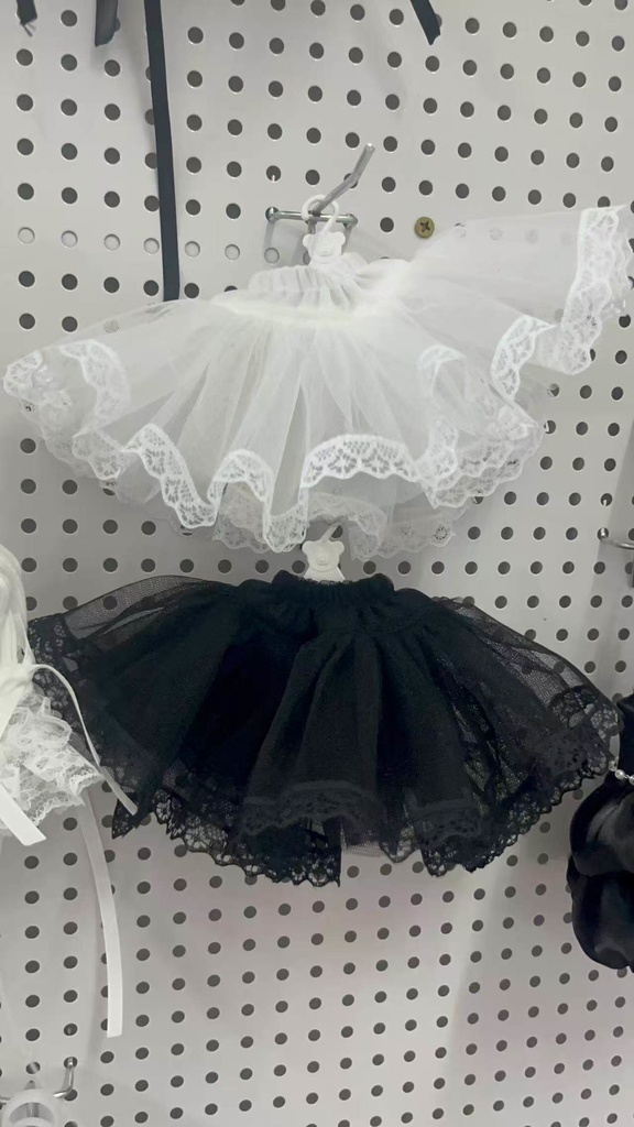 1/4ドール用パニエ 1/3ドール用パニエ 1/6ドール用パニエ 黒 白