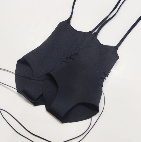 1/4ドール服 水着 1/6ドール服 伸縮