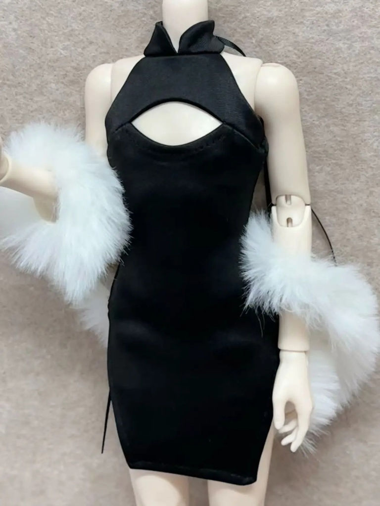 1/4ドール服　胸開き　MSD　チャイナドレス　チャイナ服