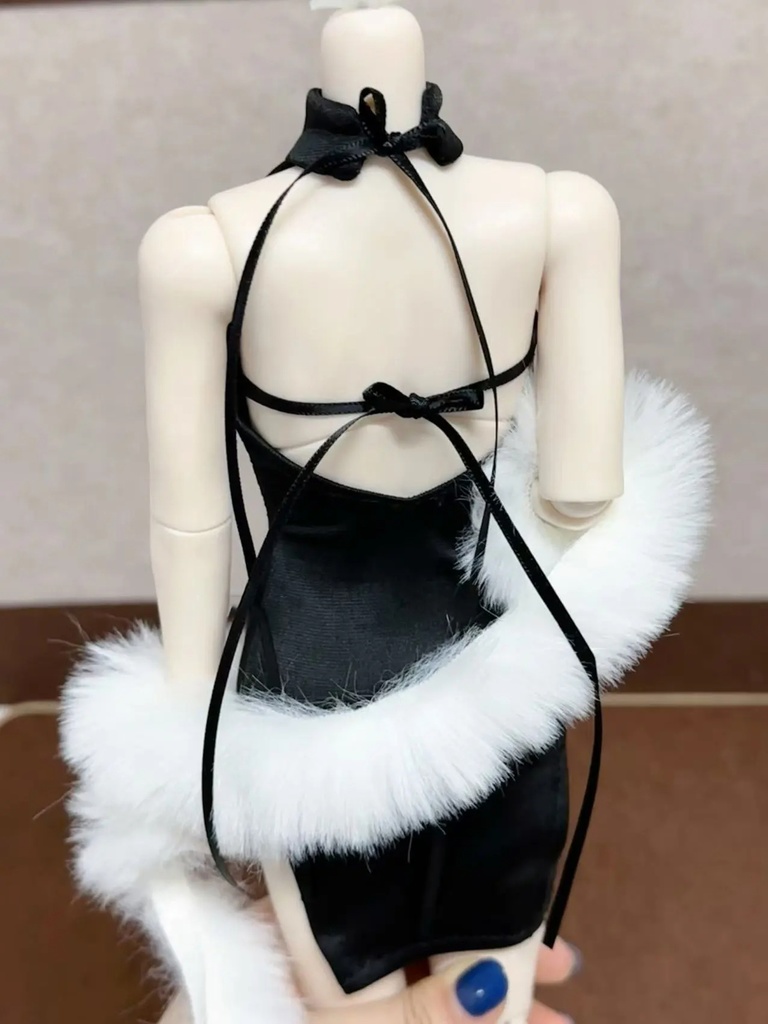 1/4ドール服　胸開き　MSD　チャイナドレス　チャイナ服