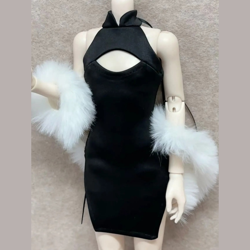 1/4ドール服　胸開き　MSD　チャイナドレス　チャイナ服