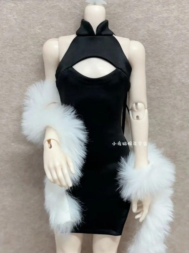 1/4ドール服　胸開き　MSD　チャイナドレス　チャイナ服