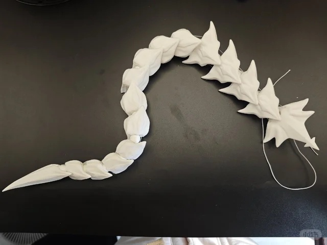 1/4ドール用 ドラゴンテール ドラゴンしっぽ 龍のしっぽ
