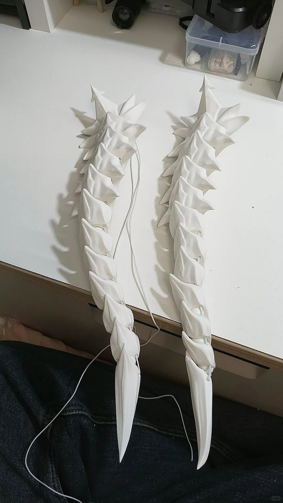 1/4ドール用 ドラゴンテール ドラゴンしっぽ 龍のしっぽ