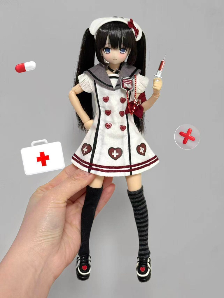 1/6ドール服　Azone　ob22　ob24　60日ナース　6点セット