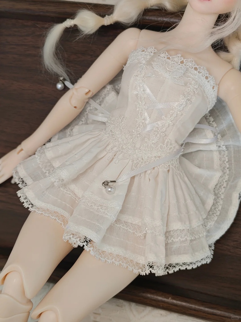 【1/4】 ビスチェ ドール服 ドール用 40cmドール スカート