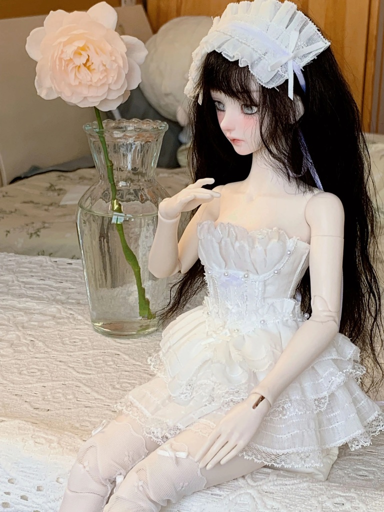 【1/4】 ビスチェ ドール服 ドール用 40cmドール スカート 1/4ドール服