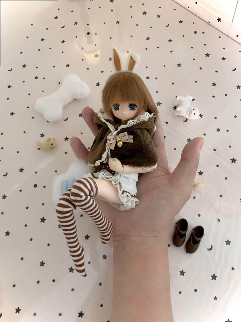 1/6ドール服 フリルミニスカート ピュアニーモ S オビツ24 オビツ22