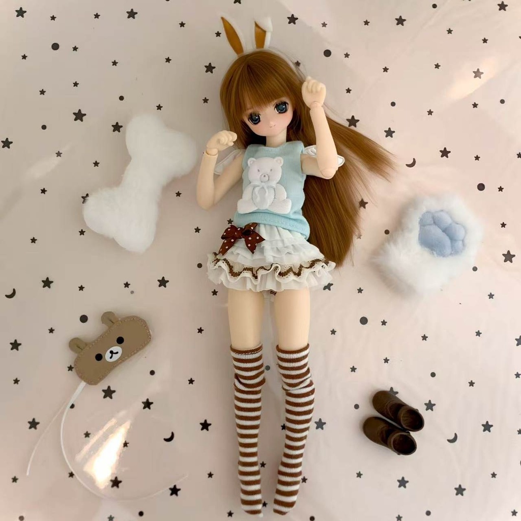 1/6ドール服 フリルミニスカート ピュアニーモ S オビツ24 オビツ22