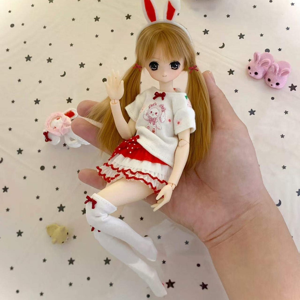 1/6ドール服 フリルミニスカート ピュアニーモ S オビツ24 オビツ22