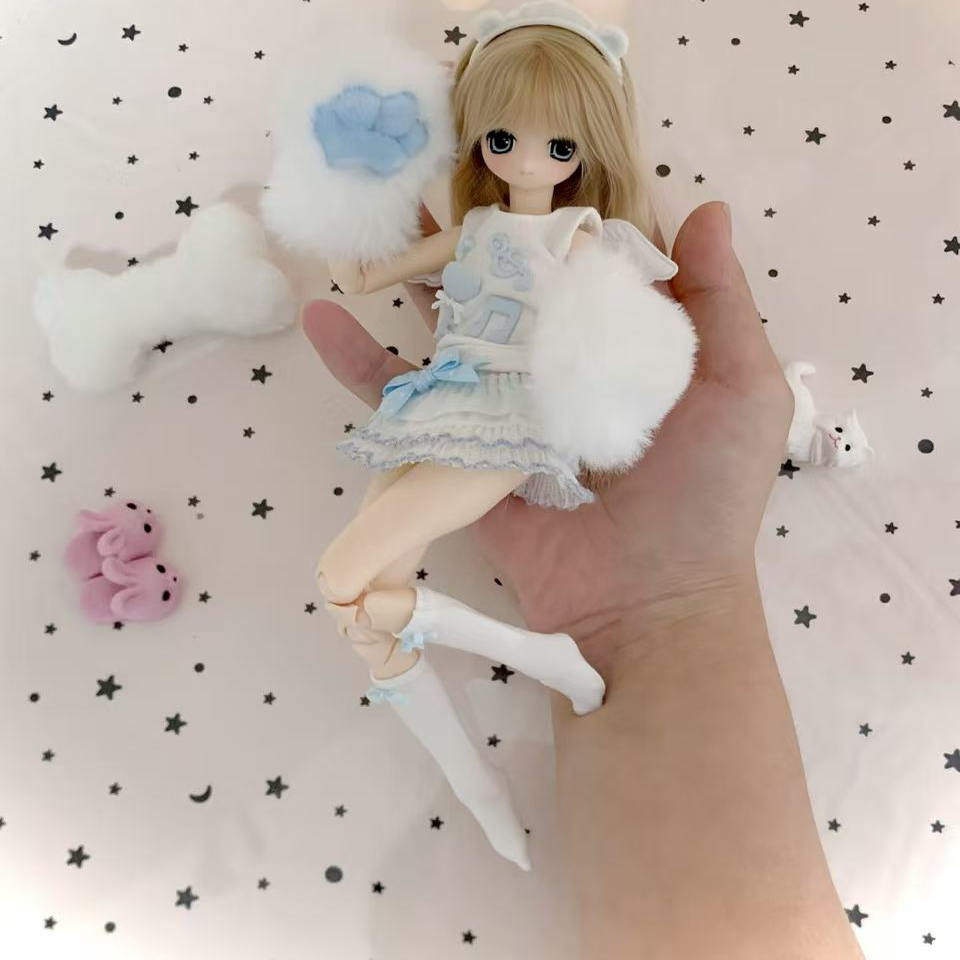 1/6ドール服 フリルミニスカート ピュアニーモ S オビツ24 オビツ22