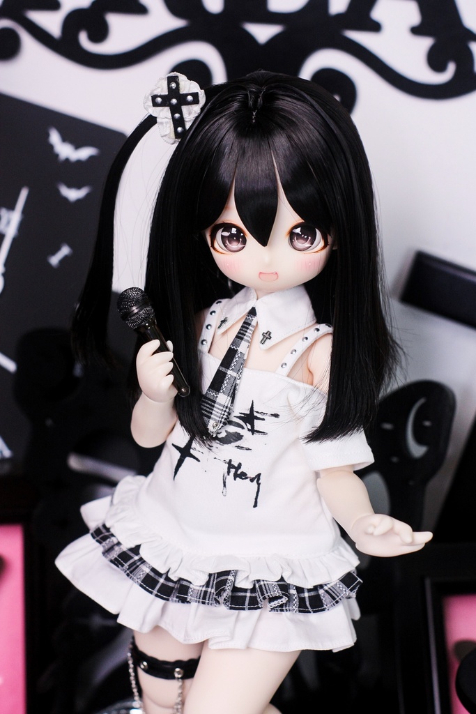 1/4ドール服 地雷系コーデ 4点セット