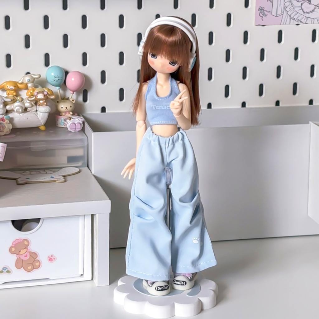 1/6ドール服 オフショルダーコーデセット ピュアニーモ S ピュアニーモ M オビツ24 オビツ22