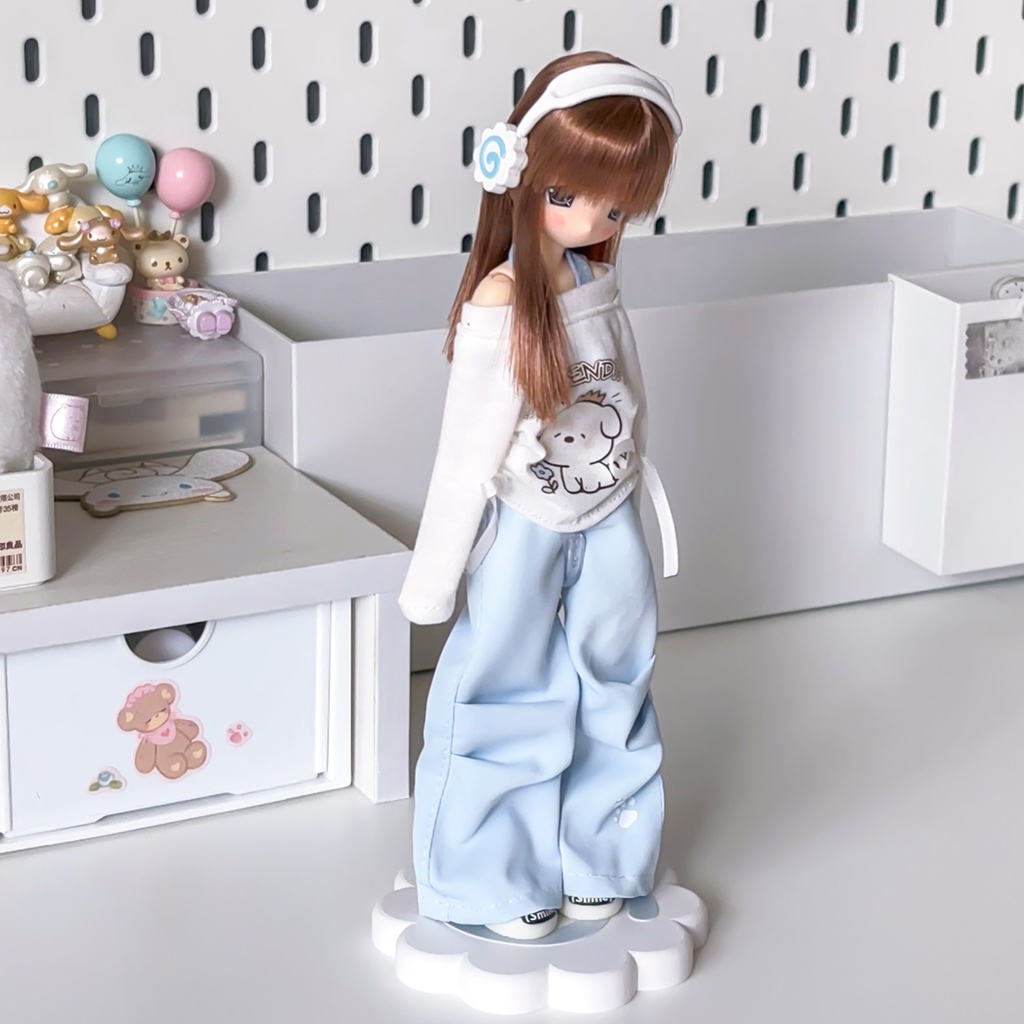 1/6ドール服 オフショルダーコーデセット ピュアニーモ S ピュアニーモ M オビツ24 オビツ22