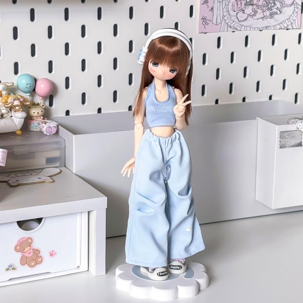 1/6ドール服 オフショルダーコーデセット ピュアニーモ S ピュアニーモ M オビツ24 オビツ22