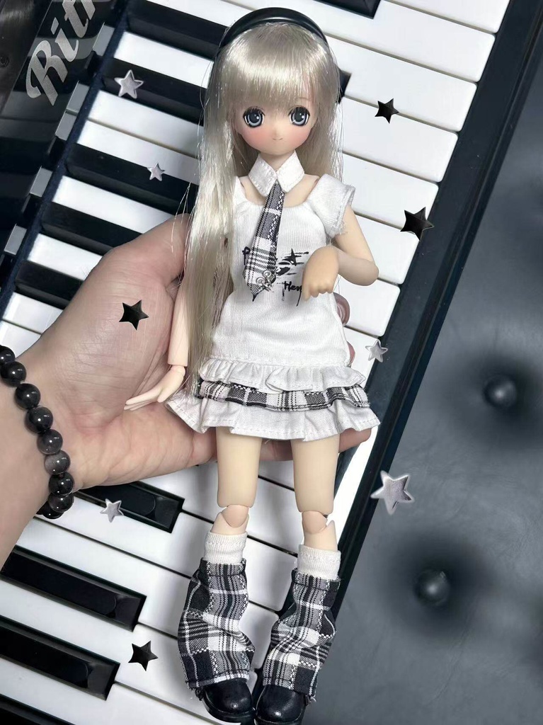 1/6ドール服 地雷系コーデ ピュアニーモ S ピュアニーモ M オビツ24 オビツ22