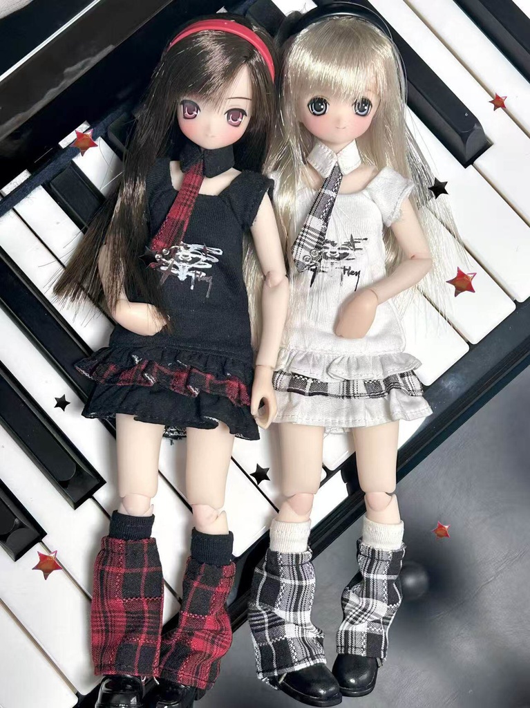 1/6ドール服　地雷系コーデ　ピュアニーモ S　ピュアニーモ M　オビツ24　オビツ22