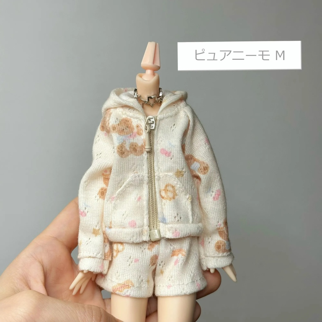 1/6ドール服　ルームウェア　ピュアニーモ S　ピュアニーモ M　オビツ24　オビツ22
