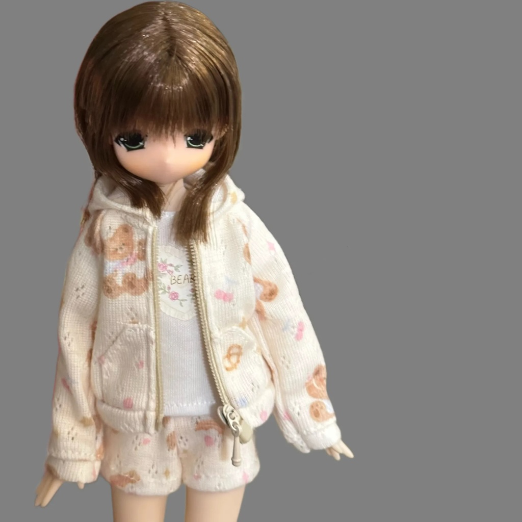 1/6ドール服　ルームウェア　ピュアニーモ S　ピュアニーモ M　オビツ24　オビツ22