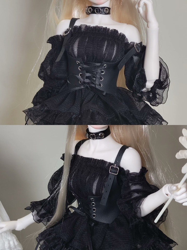 1/4ドール　ベルトベスト