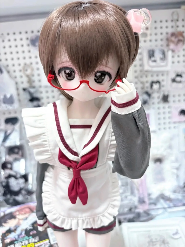 1/4ドール服 エプロン ドール服