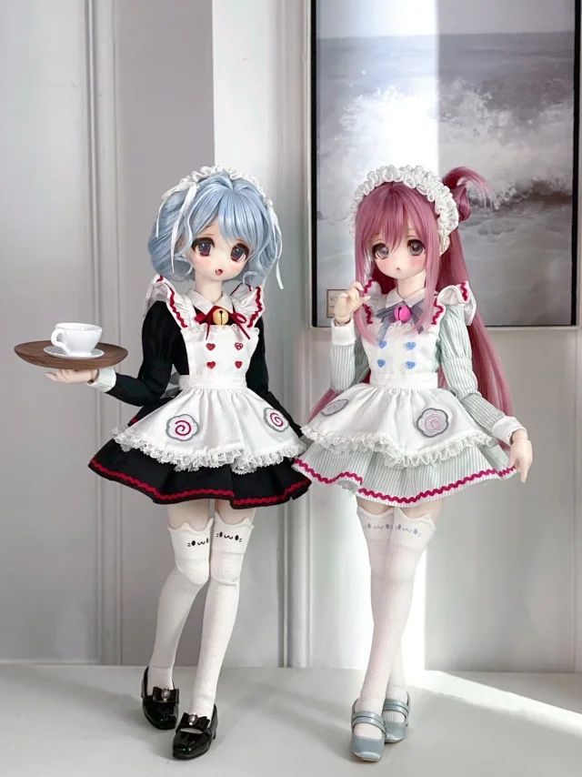 1/4ドール服　メイド服　MDD