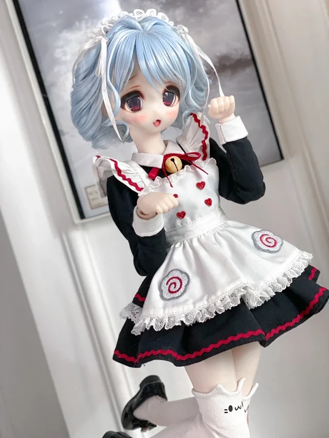 1/4ドール服 メイド服 MDD