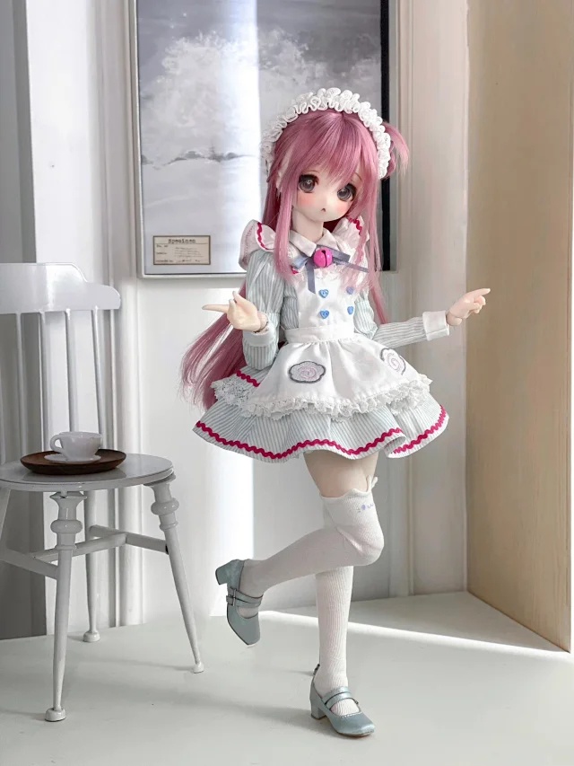 1/4ドール服 メイド服 MDD