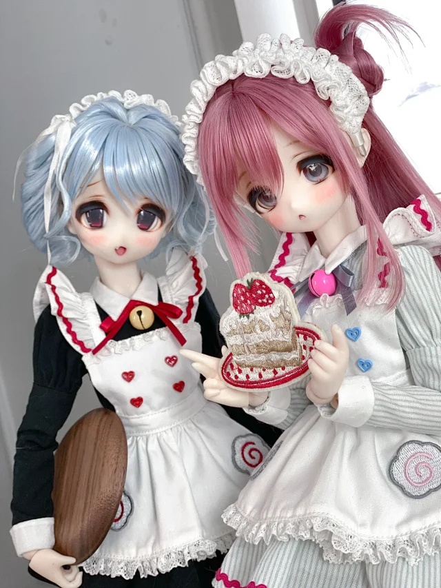 1/4ドール服 メイド服 MDD