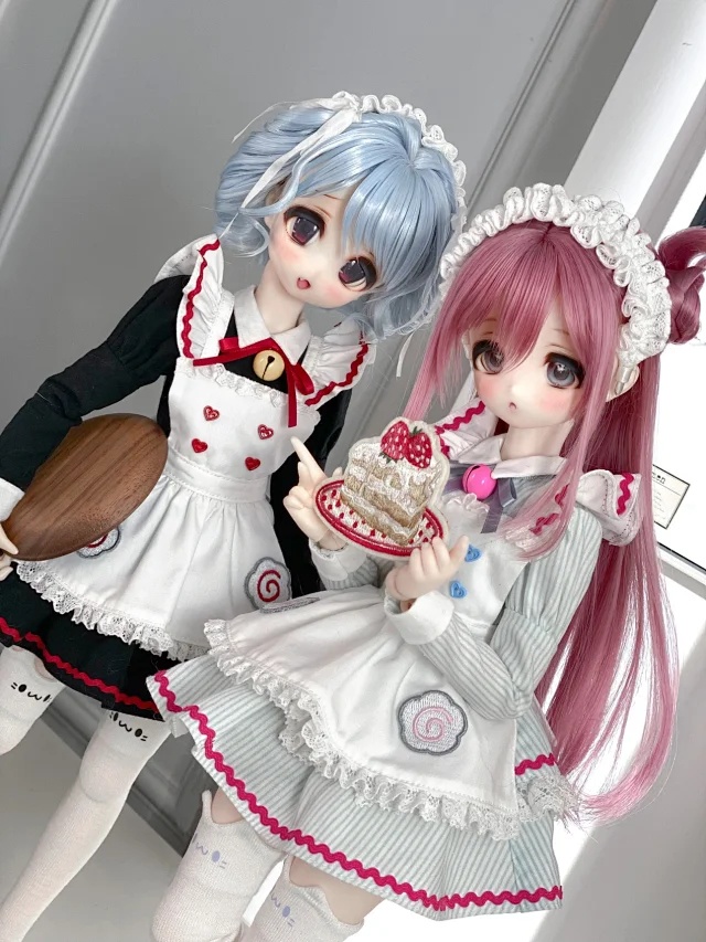 1/4ドール服 メイド服 MDD