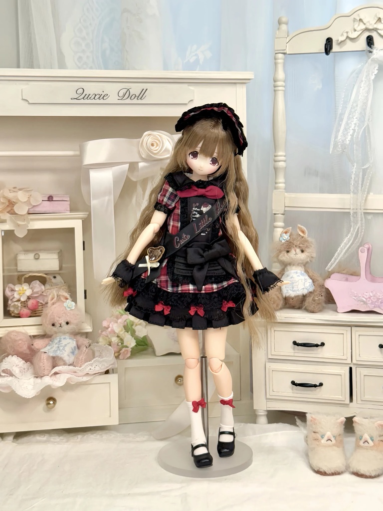 メイドワンピースセット Azone OB22 OB24 OB26 オビツ22 オビツ24 オビツ26 1/6ドール服 ピュアニーモ S ピュアニーモ M