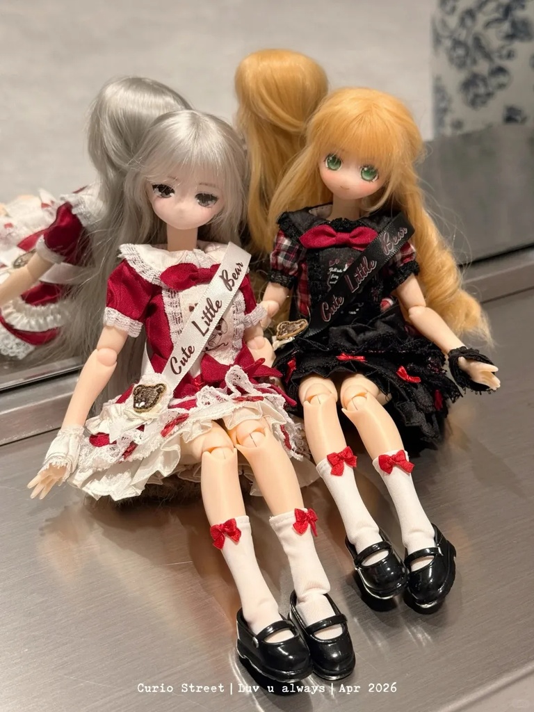 メイドワンピースセット Azone OB22 OB24 OB26 オビツ22 オビツ24 オビツ26 1/6ドール服 ピュアニーモ S ピュアニーモ M