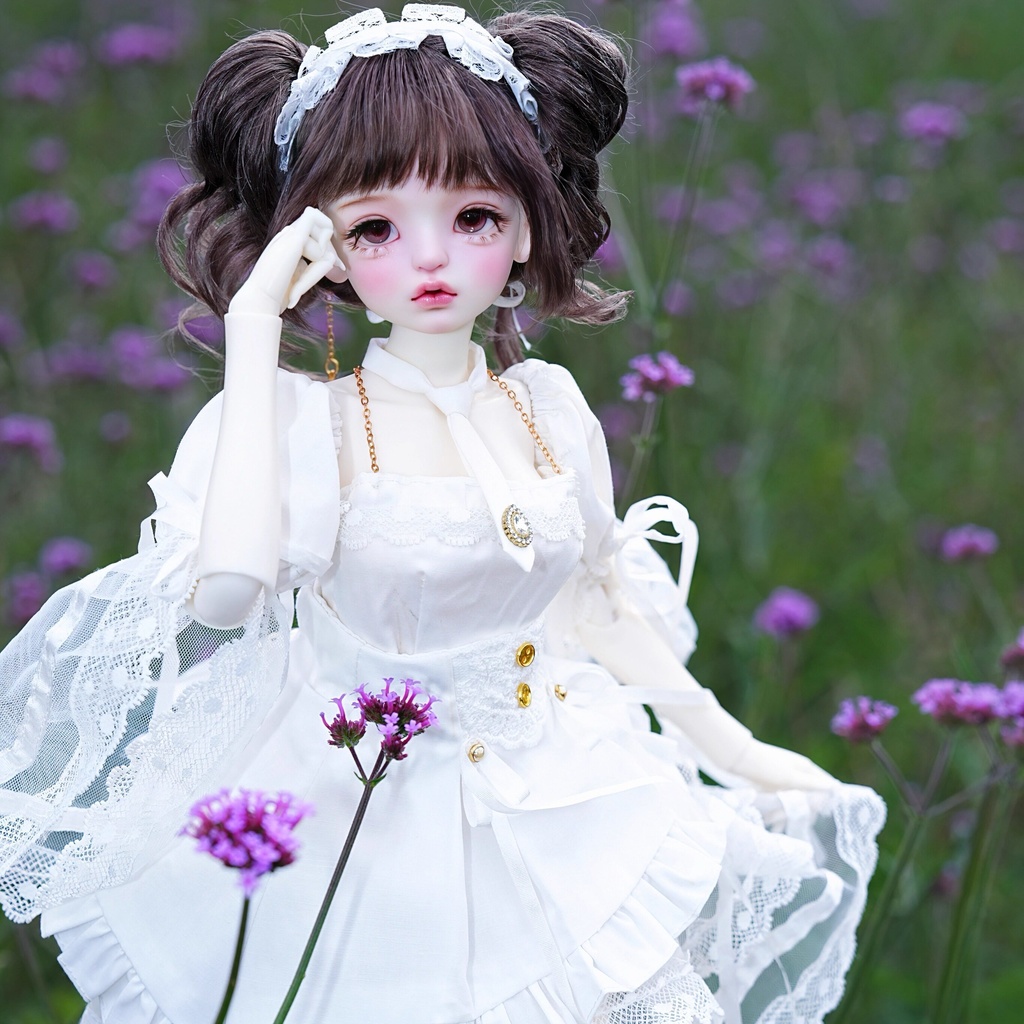 1/4ドール服 レースドレスセット