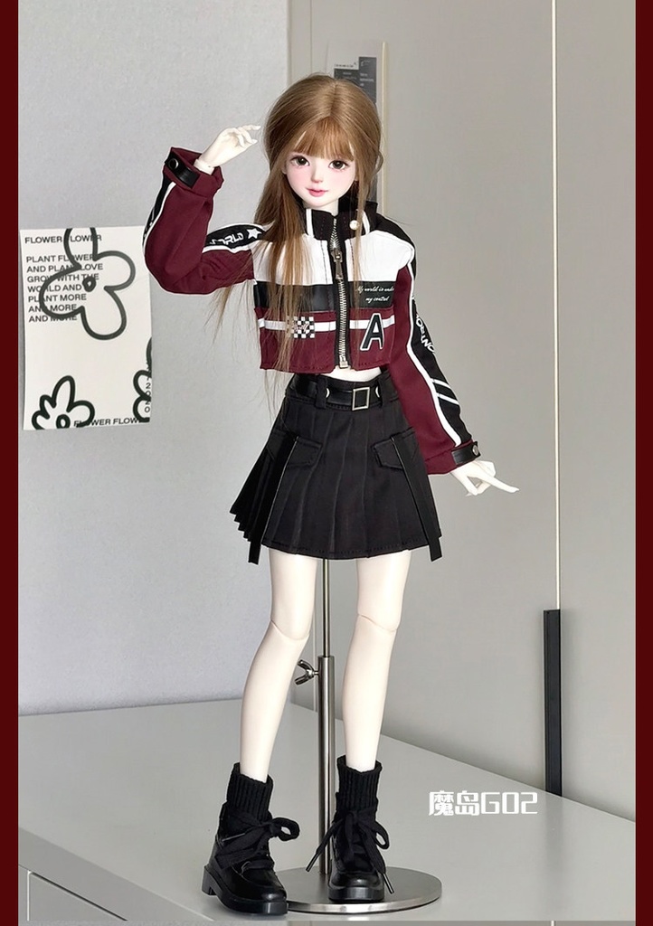 1/4ドール服 レーシングスーツ風
