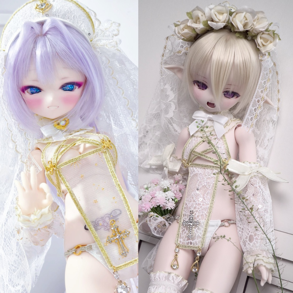 MDD　1/4ドール服　シスター服　