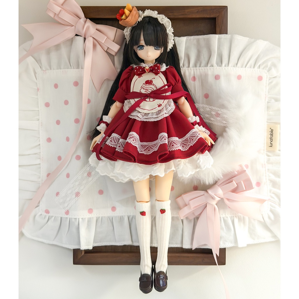 1/6ドール服 メイド服 azone アゾン 6点セット