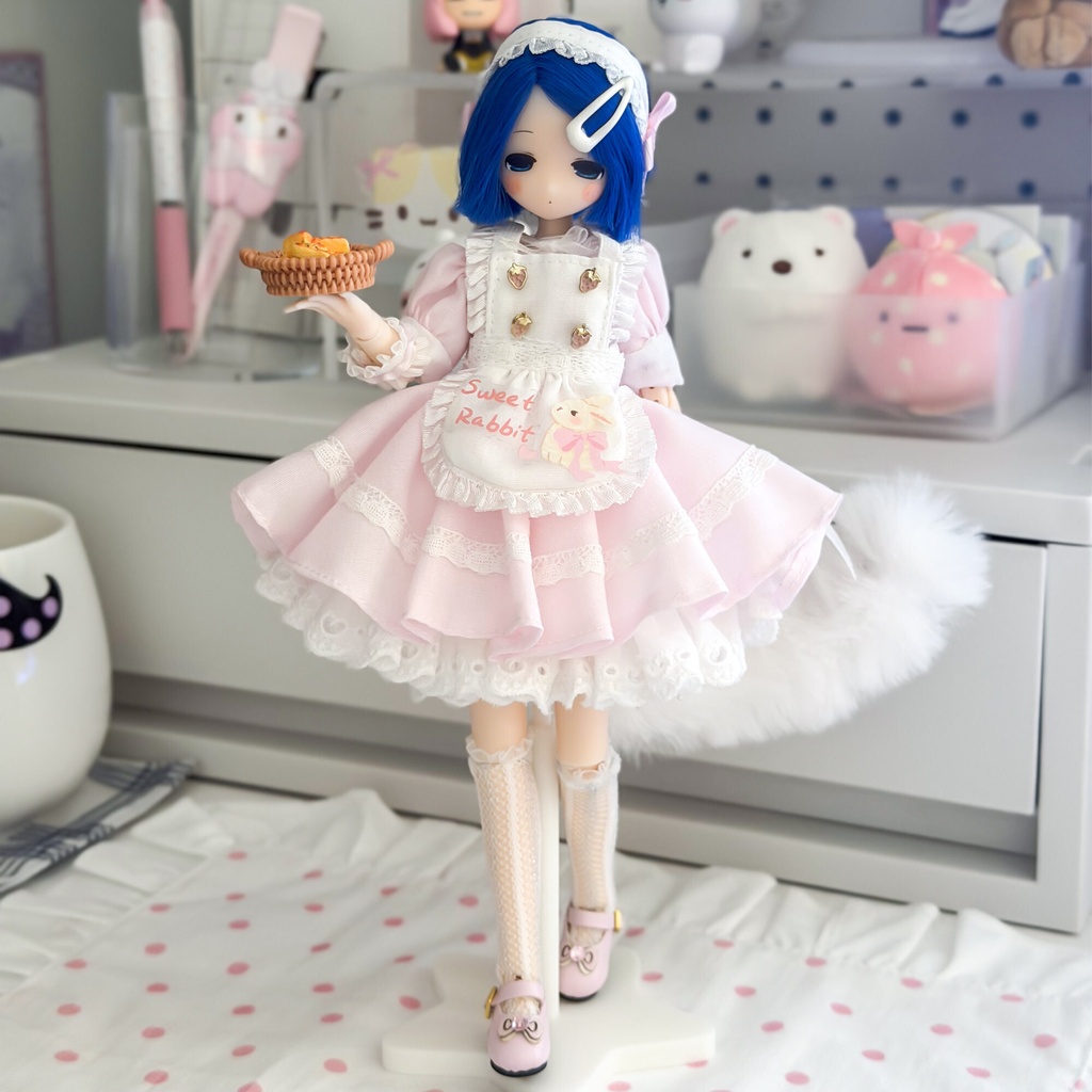 1/6ドール服 メイド服 azone アゾン 6点セット