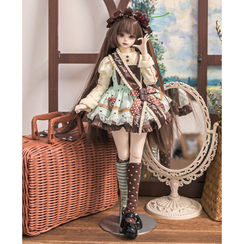 1/4ドール服　　ミントショコラ　7点セット