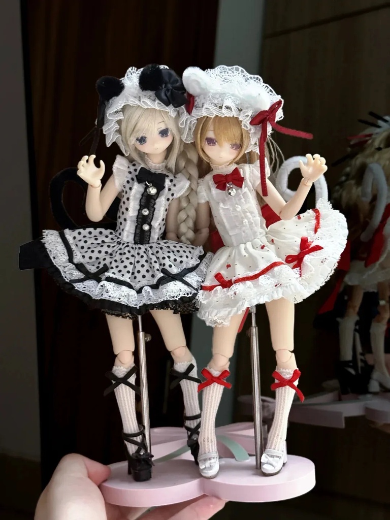 水玉　ドール服　1/6ドール服　ピュアニーモ S　ピュアニーモ M　Azone