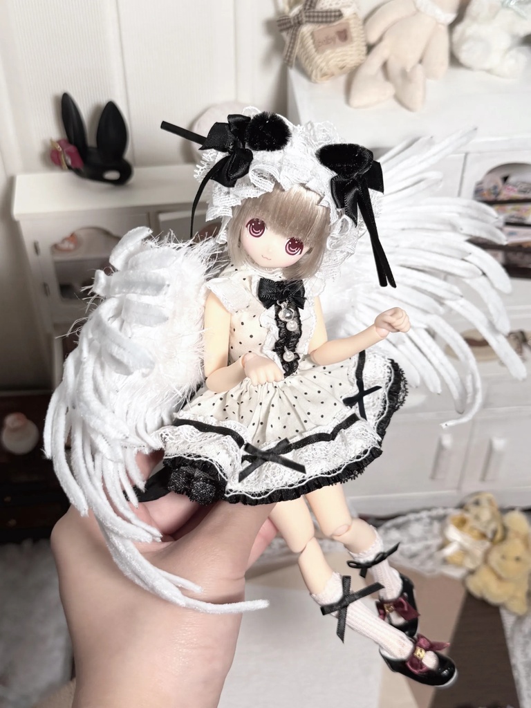 水玉 ドール服 1/6ドール服 ピュアニーモ S ピュアニーモ M Azone