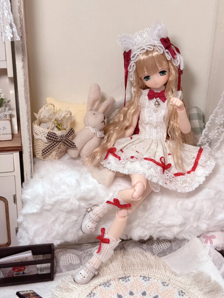 水玉 ドール服 1/6ドール服 ピュアニーモ S ピュアニーモ M Azone